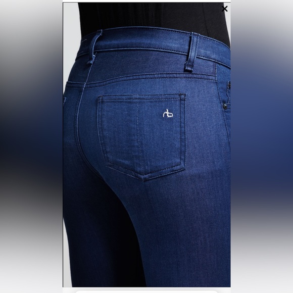 rag & bone/JEAN- The High-Rise Skye Lightweight Skinny Jeans - Picture 3 of 9